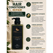 Geba Professional Hair Conditioner Repair - Кондиціонер для пошкодженого, сухого та освітленого волосся 