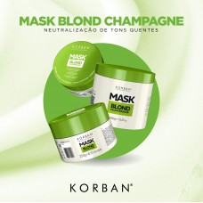 KORBAN Mask Blond Champagne - Тонуюча маска для волосся "ШАМПАНЬ"