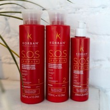 KORBAN S.O.S. Repair – Набір для глибокої реконструкції волосся  